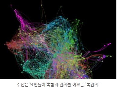 수많은 요인들이 복합적 관계를 이루는 '복합계'.